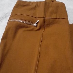 Chocolate brown chicos 2.5 ankle pant